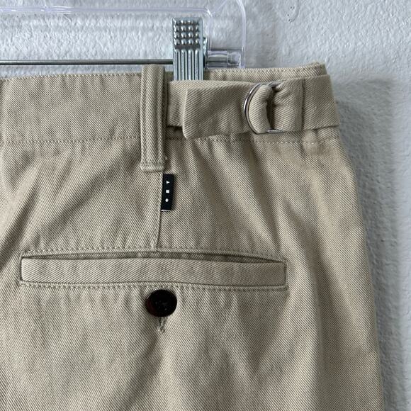 AYR The Pal Pleated Twill Pants Men’s 33x32 Khaki Relaxed Fit Straight Leg - Picture 8 of 12